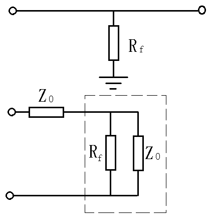 電纜低阻故障點(diǎn)等效電路 電纜低阻故障點(diǎn)等效電路
